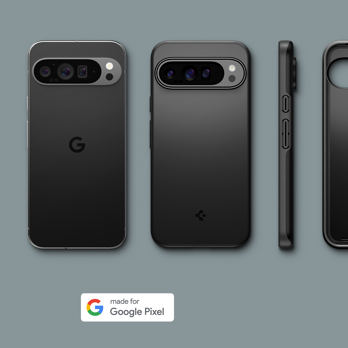 Etui Spigen Thin Fit do Google Pixel 9 Pro XL, czarne